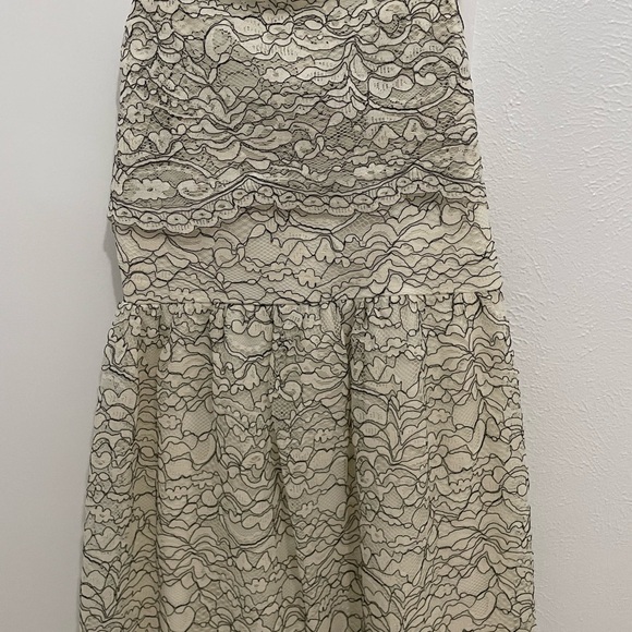 Francesca’s Lacy Off Shoulder Dress - Picture 5 of 6